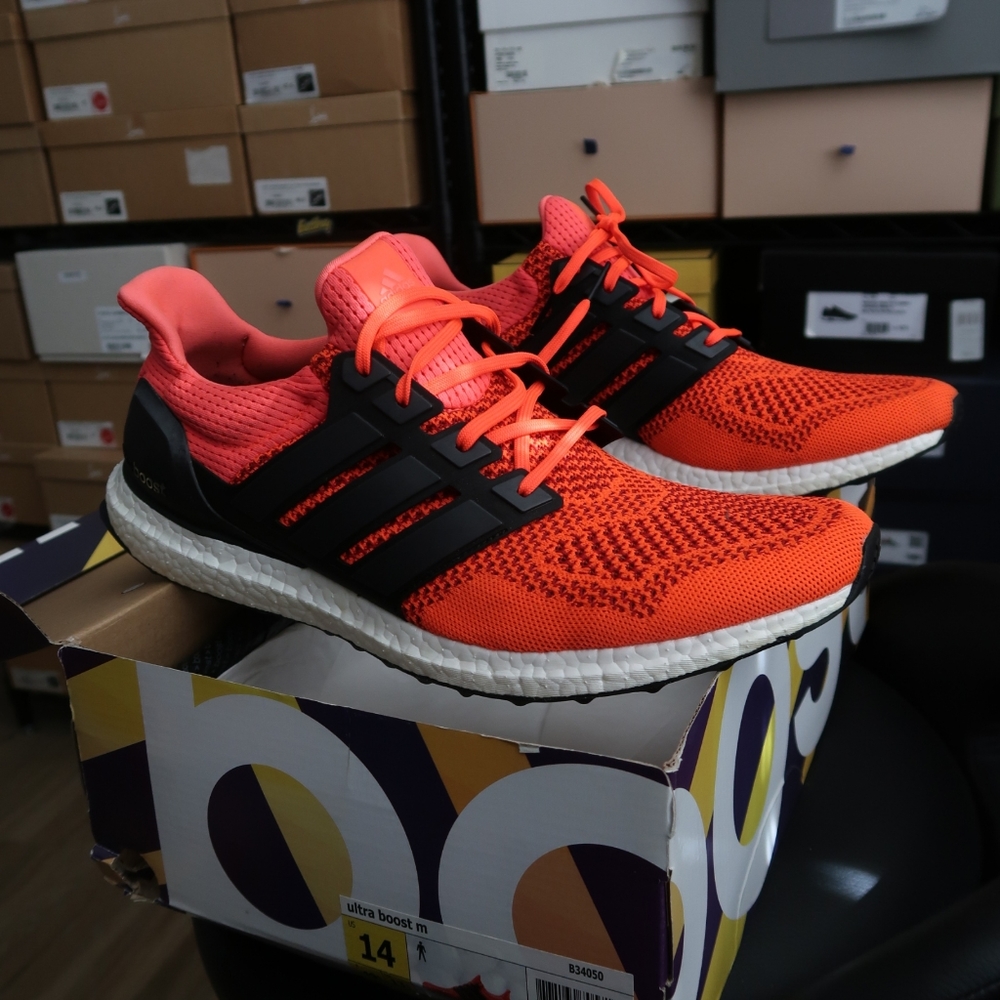 Adidas Ultra Boost 1.0 Solar Red (Rare)